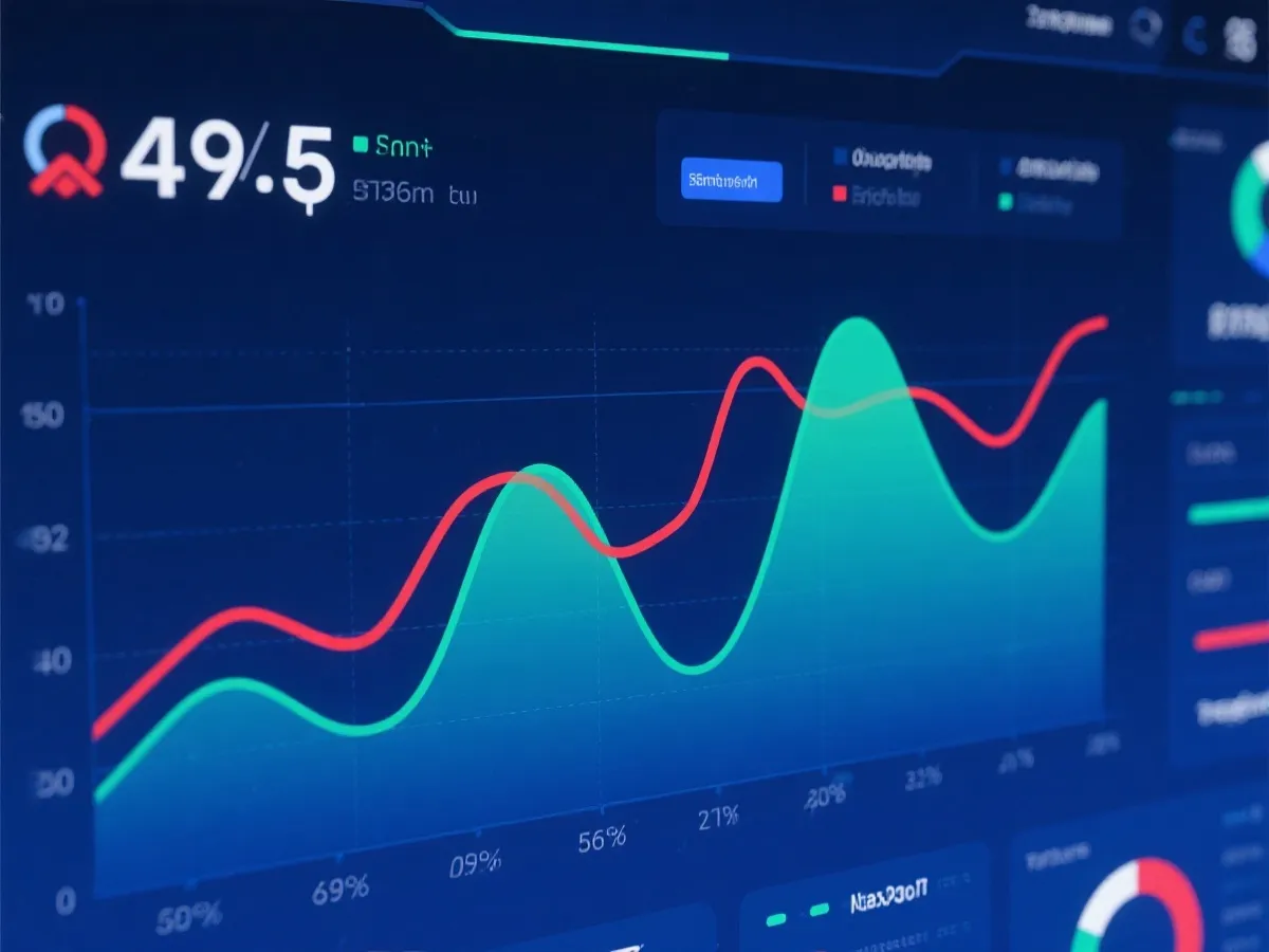 Trend analytics visualization
